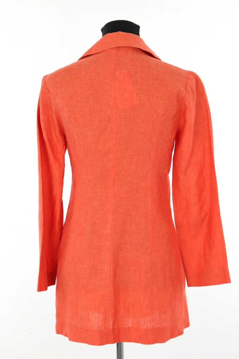 Linen dress TARA JARMON - Seconde Main Orange