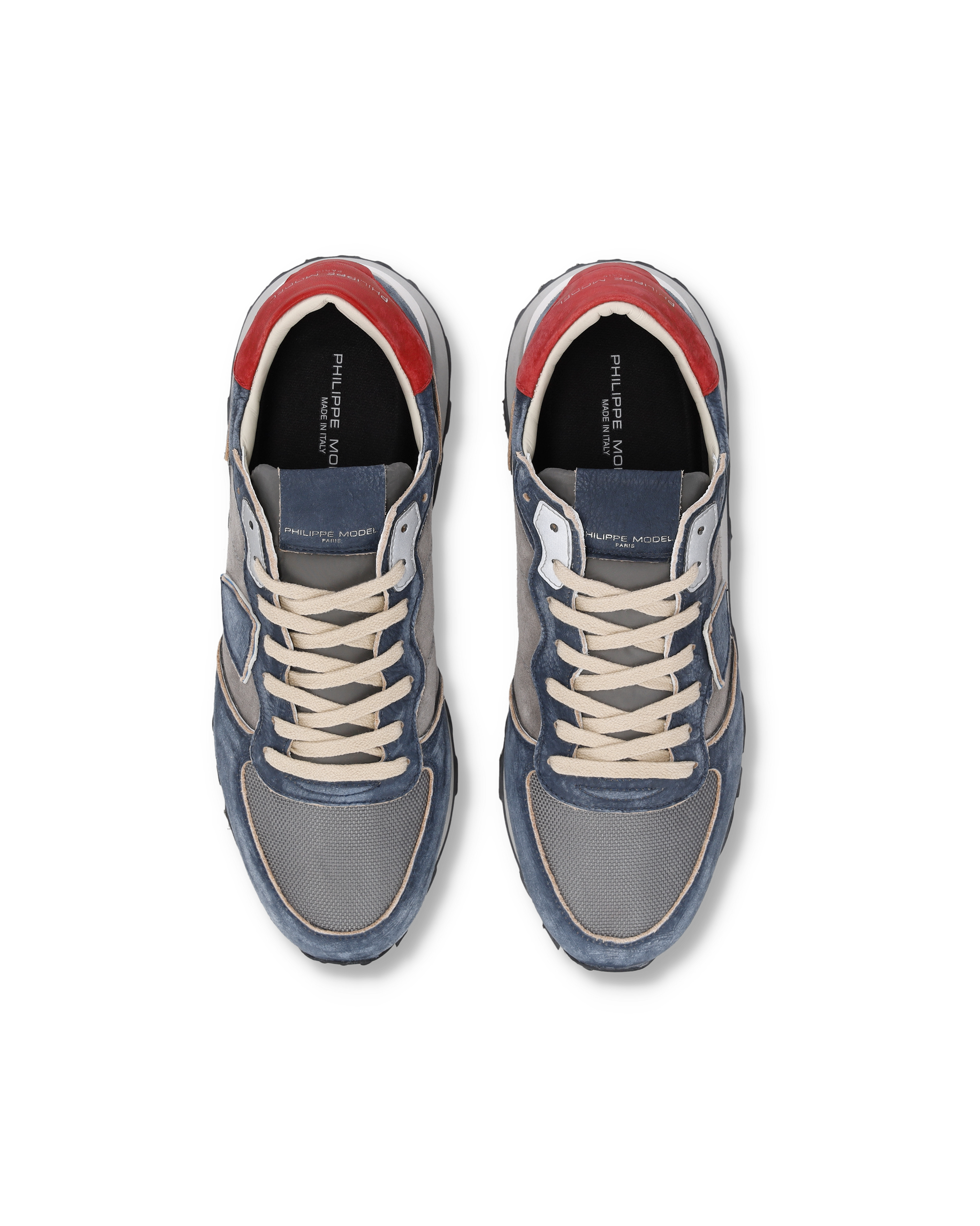 High-top running sneakers PHILIPPE MODEL Blue