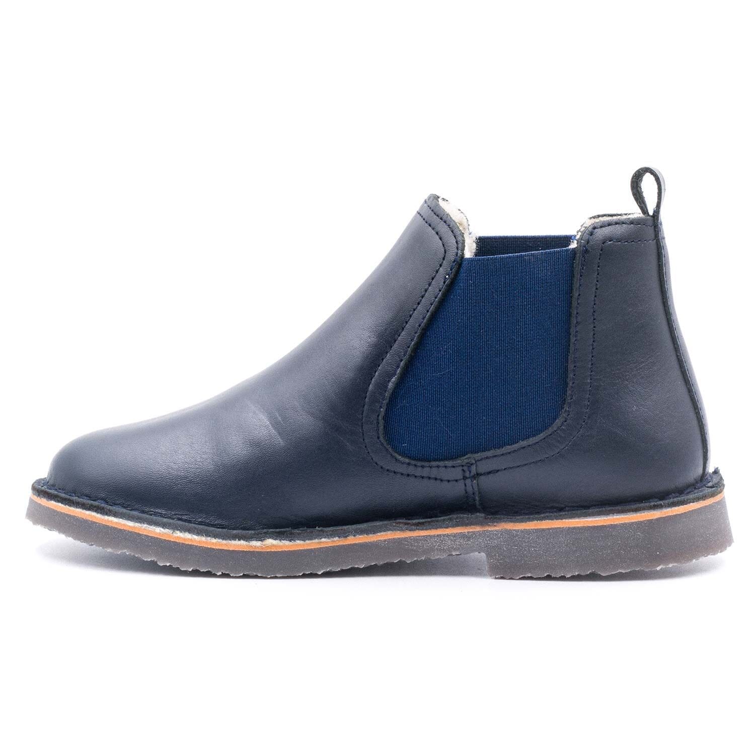 Fur-lined boots Boni & Sidonie Blue