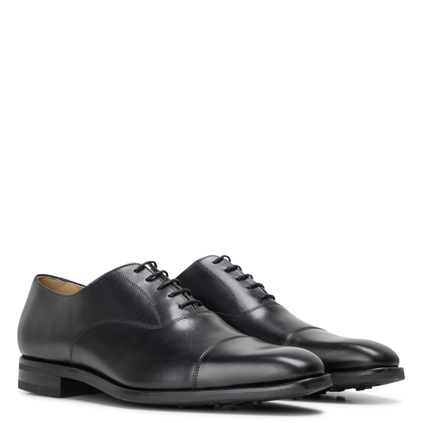 Chaussures ville à lacets en cuir HACKETT Noir