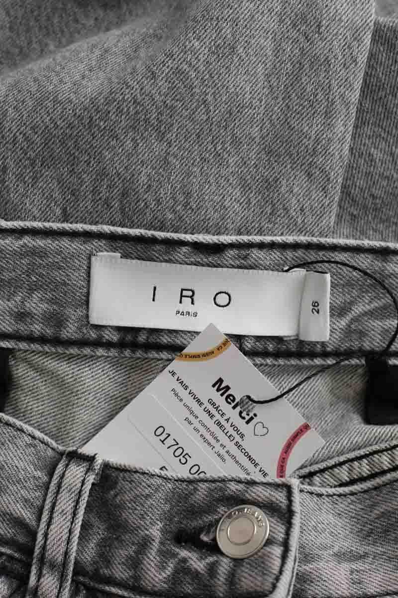 Jean droit IRO - Seconde Main Gris