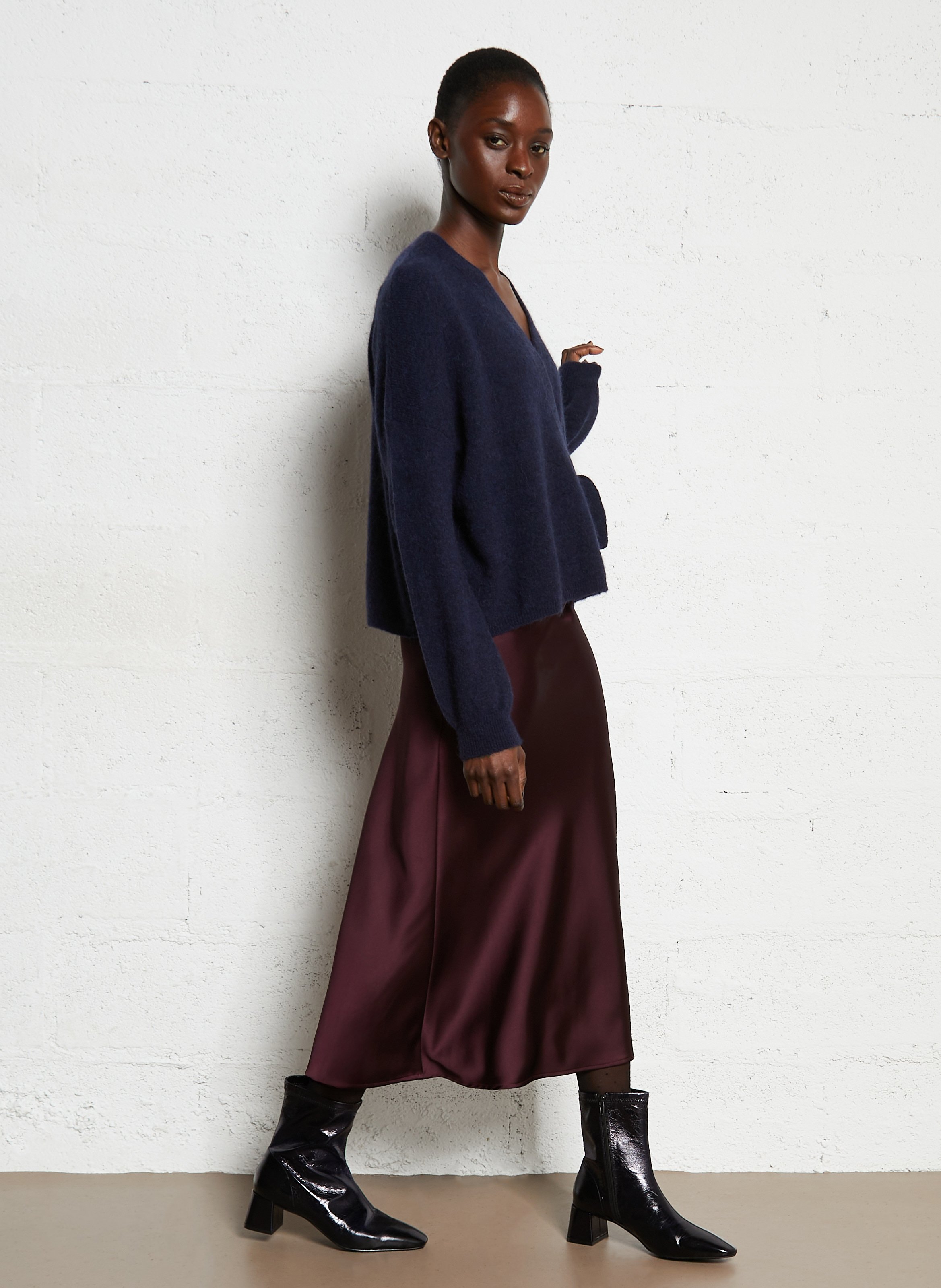 Bottines en cuir BIBI LOU Bleu