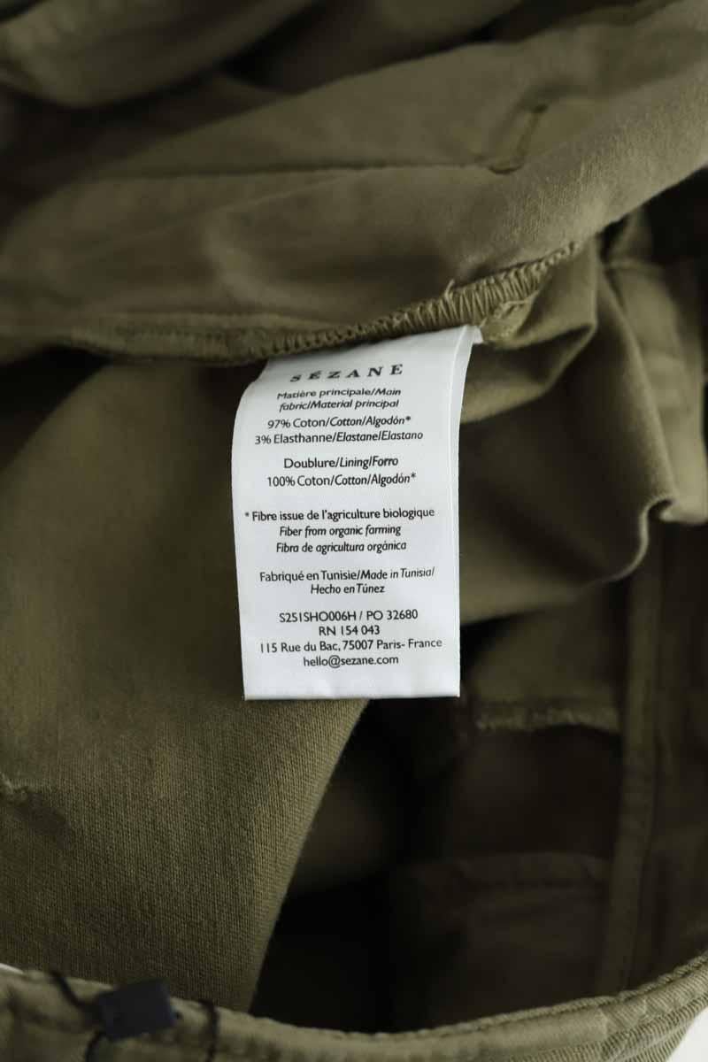 Mini shorts SEZANE - Seconde main Khaki