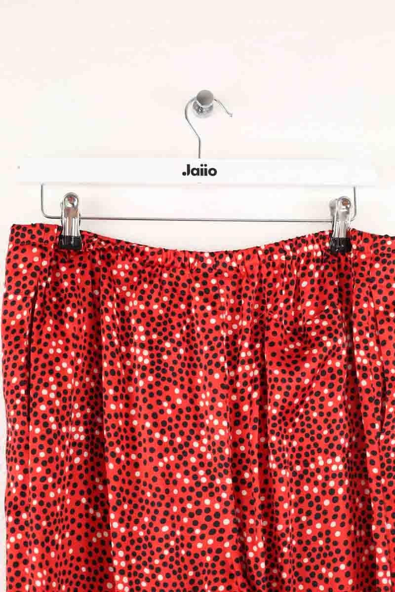 Pantalon large AGNES B. - Seconde Main Rouge