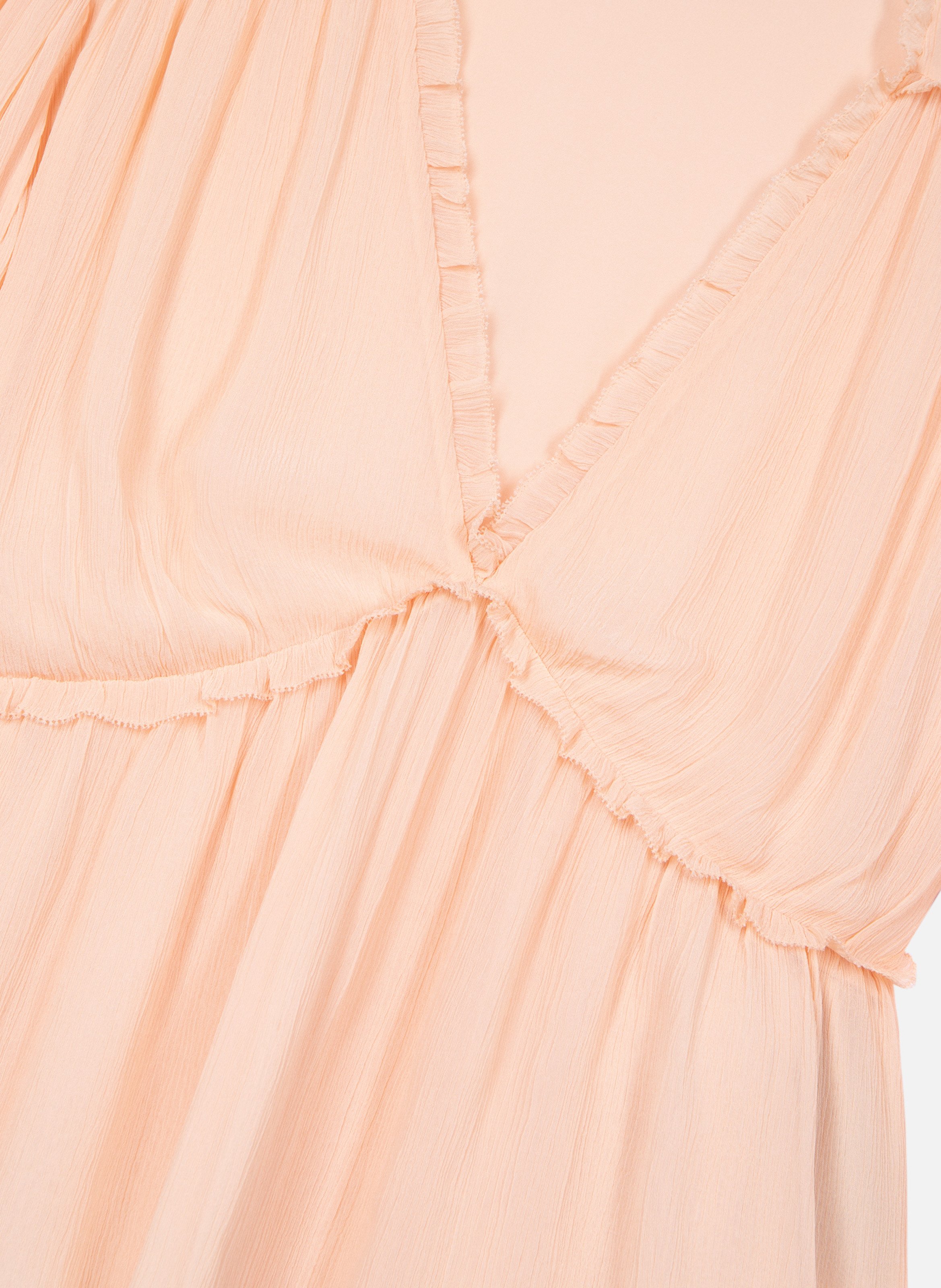 Top with ruffles THE KOOPLES Beige