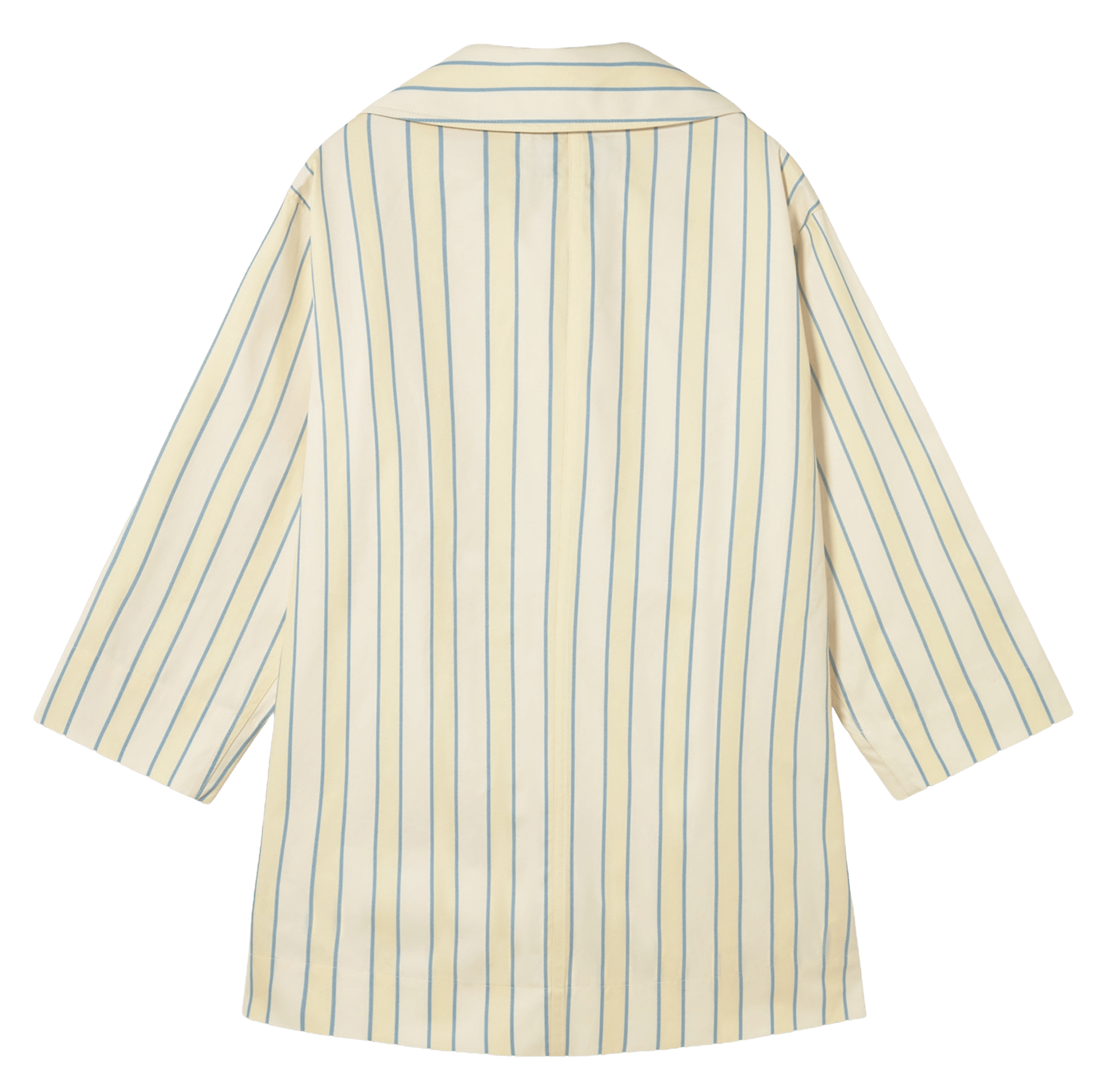 Streifenjacke mit klassischem Kragen THE TINY BIG SISTER Beige