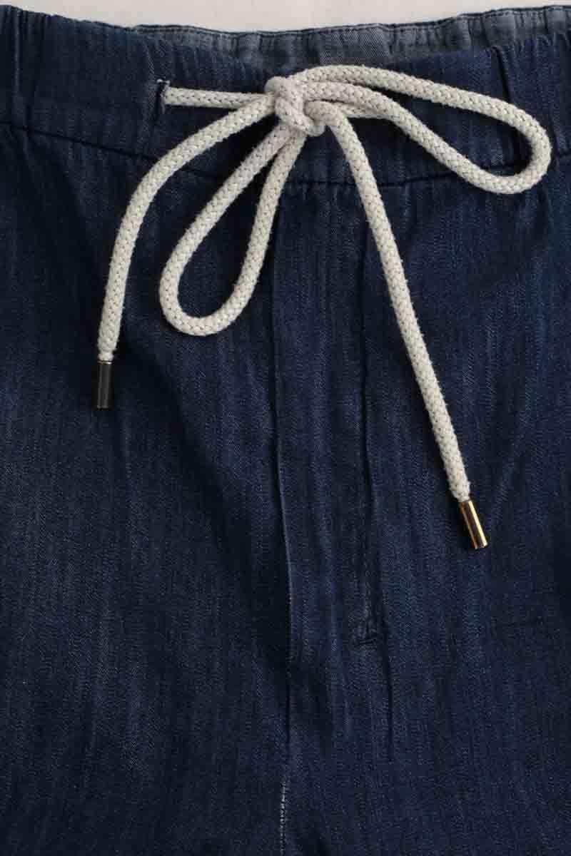 Wide trousers MAX MARA - Seconde Main Blue