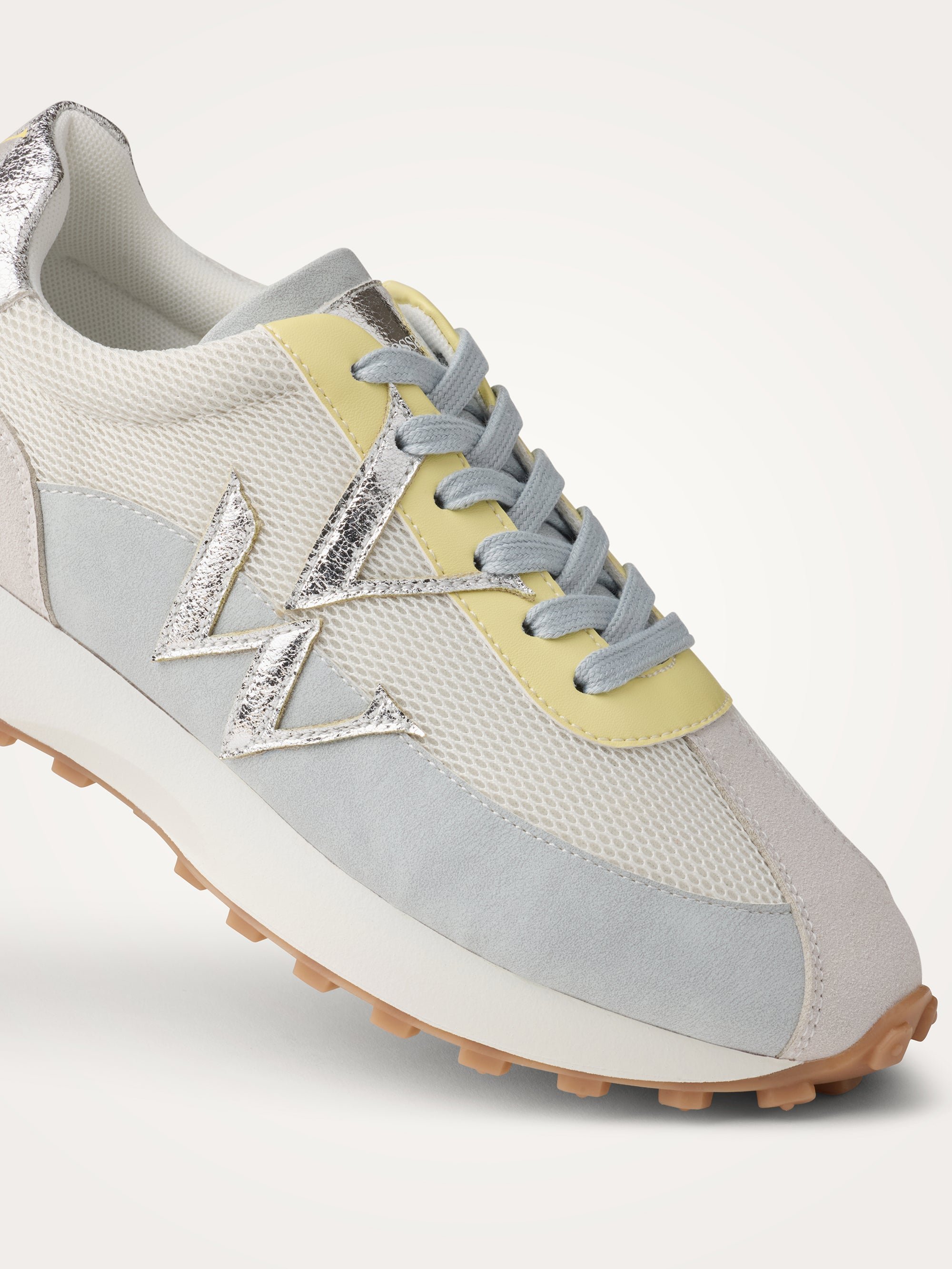 Sneakers with monogram on running sole VANESSA WU Blue