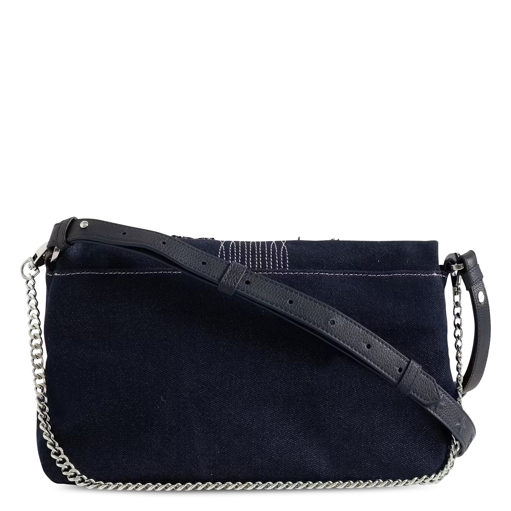 Canvas shoulder bag ZADIG&VOLTAIRE Blue