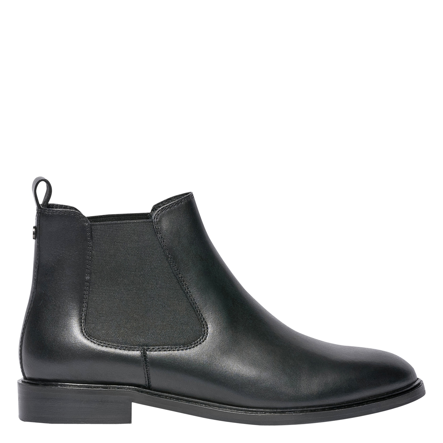 Stiefeletten aus Glattleder BOCAGE Schwarz