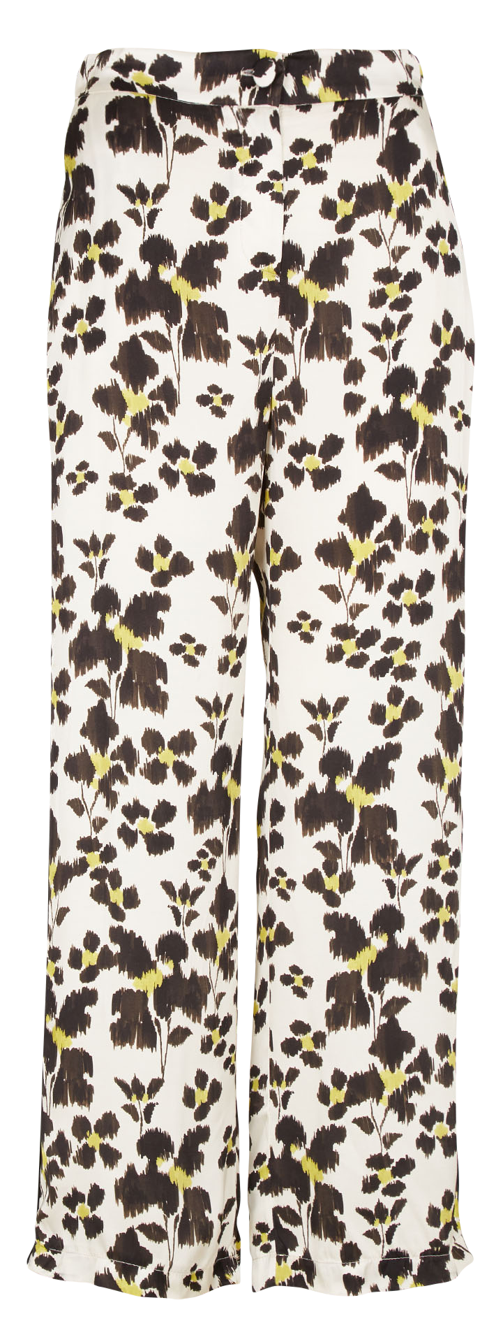 Pantalon taille haute imprimée  IMPERIAL Noir