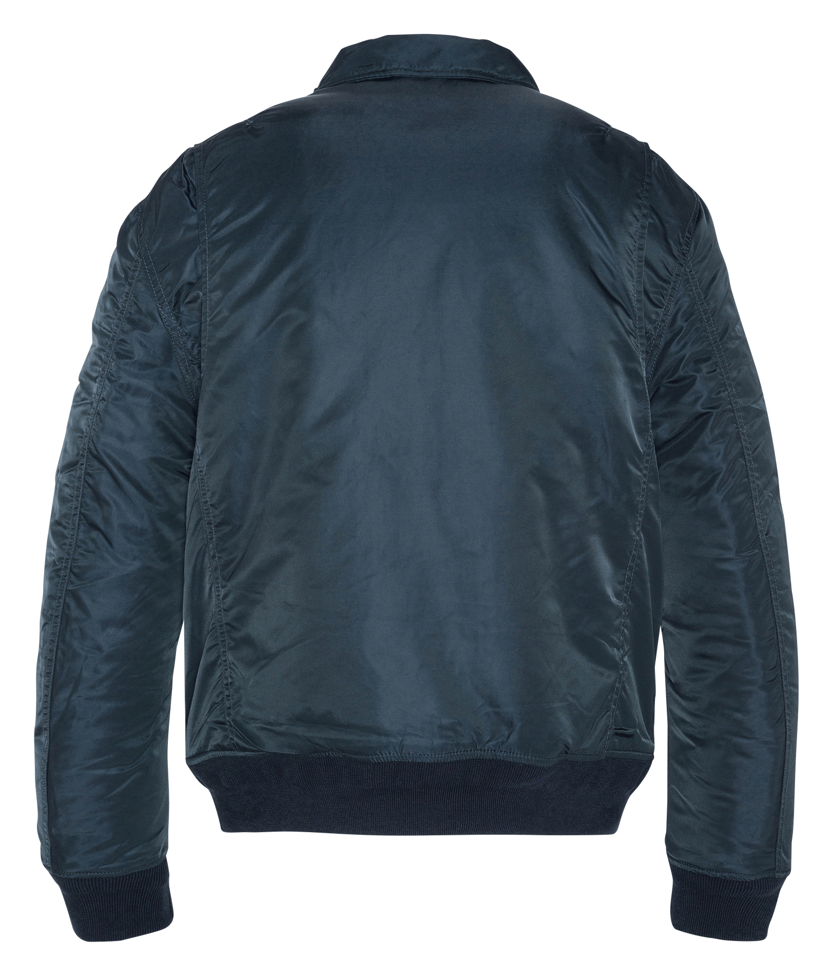 Jacket with classic collar SCHOTT Blue