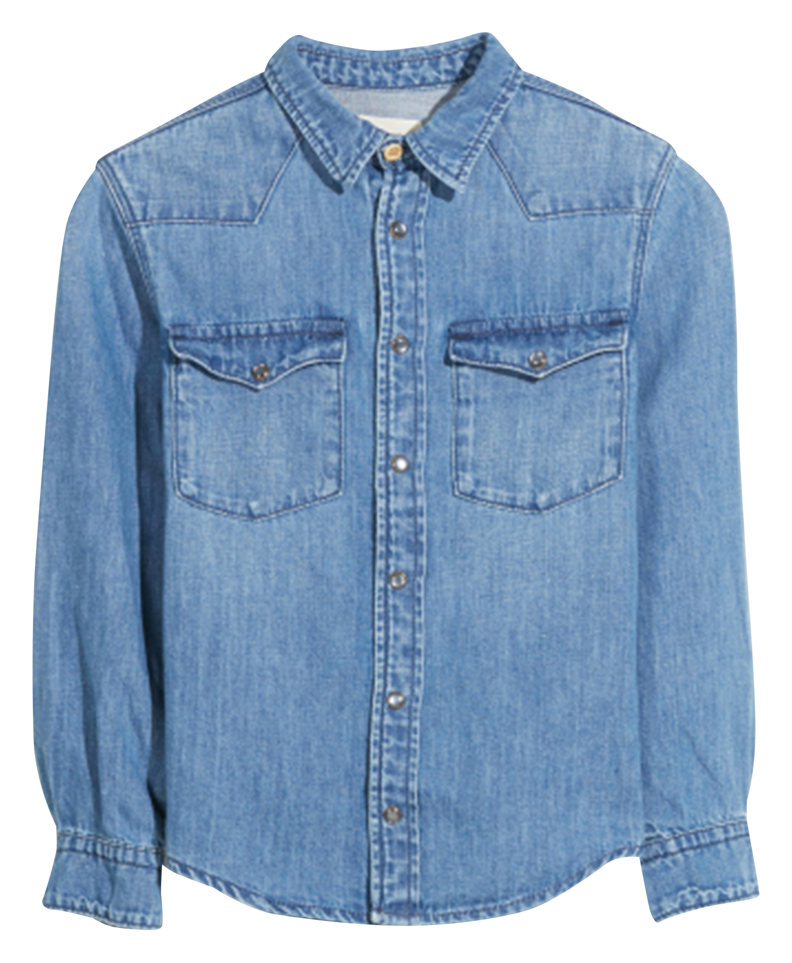 Cotton shirt with classic collar BELLEROSE Blue