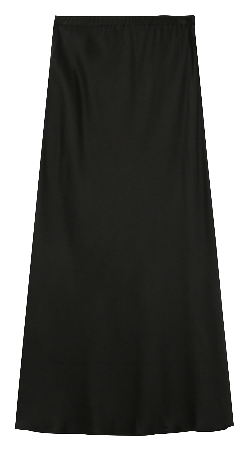 Jupe longue satinée GRACE ET MILA Noir