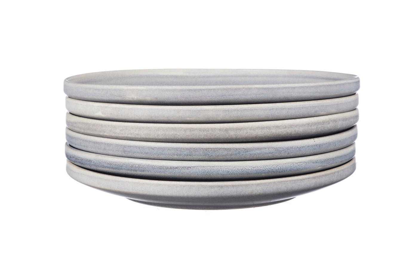 Stone moon gray ø27.5cm plate - 6 pieces BJORN Grey