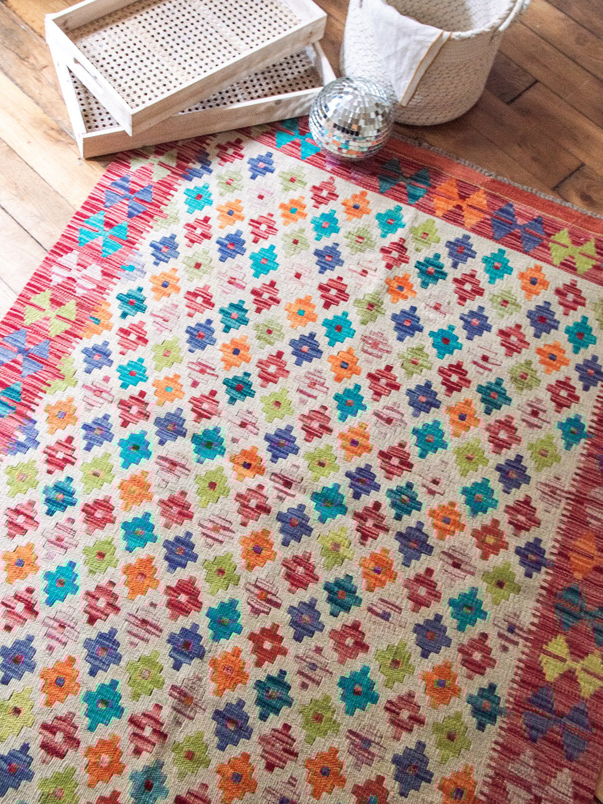 Kilim rug n°304 DEBONGOUT Multicolored