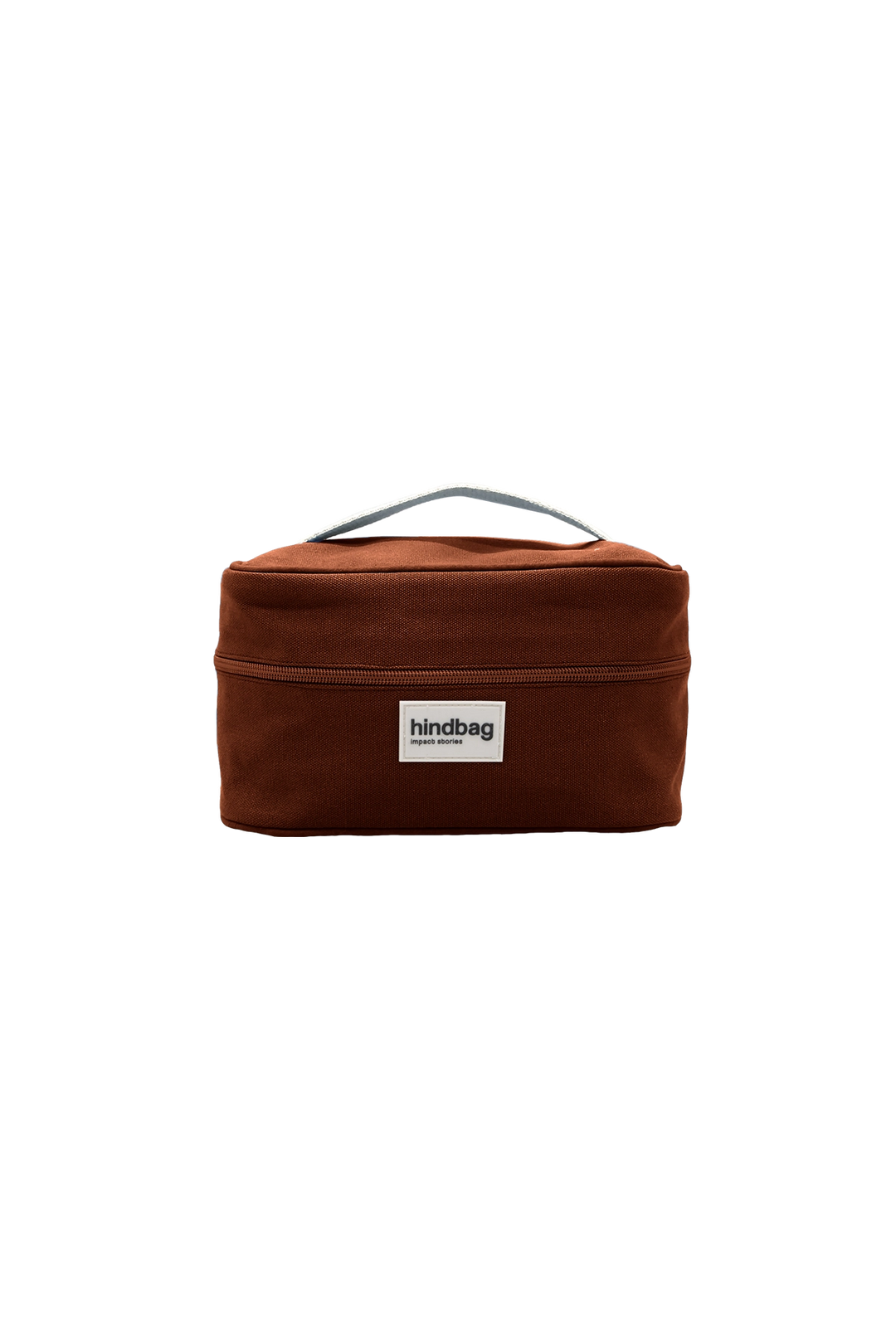 Cotton toiletry bag HINDBAG Brown