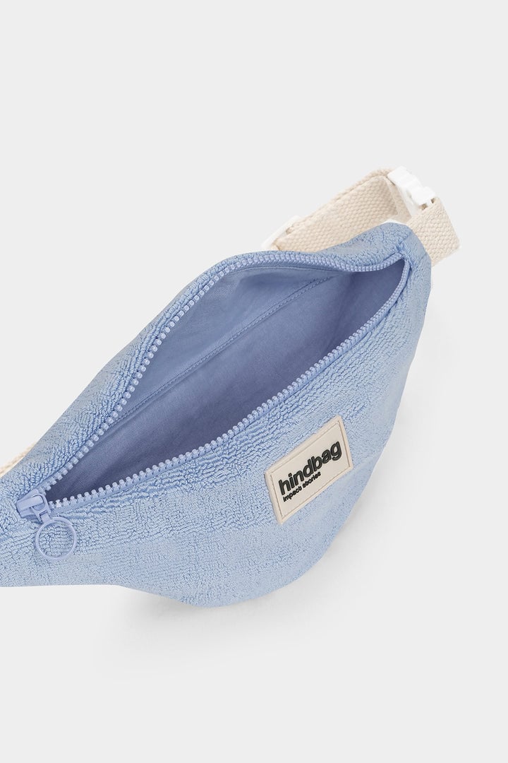 Cotton waist bag HINDBAG Blue