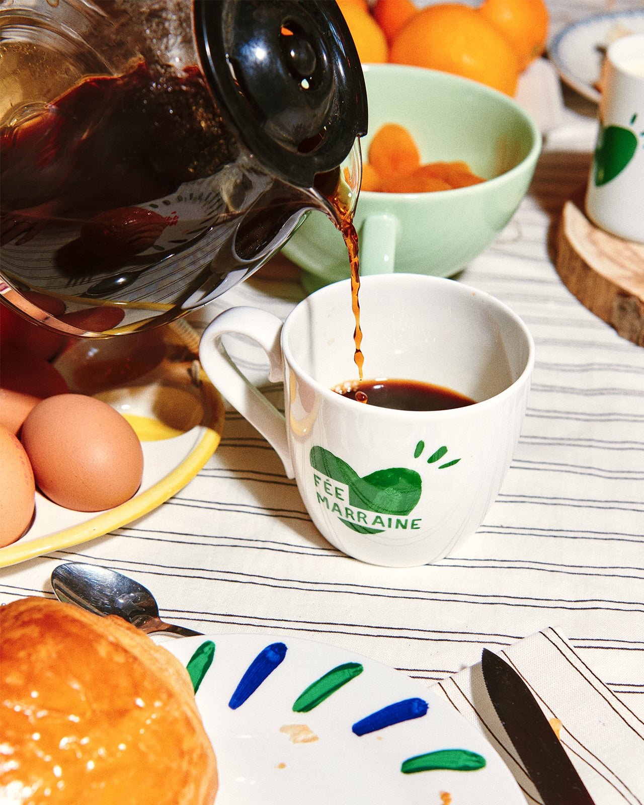 Fairy Godmother Heart Mug EMOI EMOI White