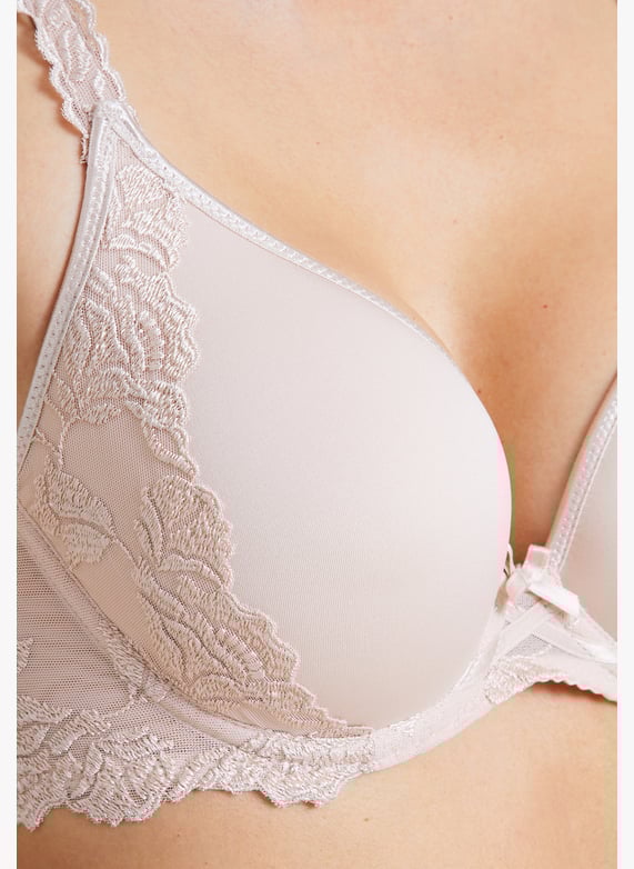Spacer plunge bra | Beige by AUBADE Spacer plunge bra Beige
