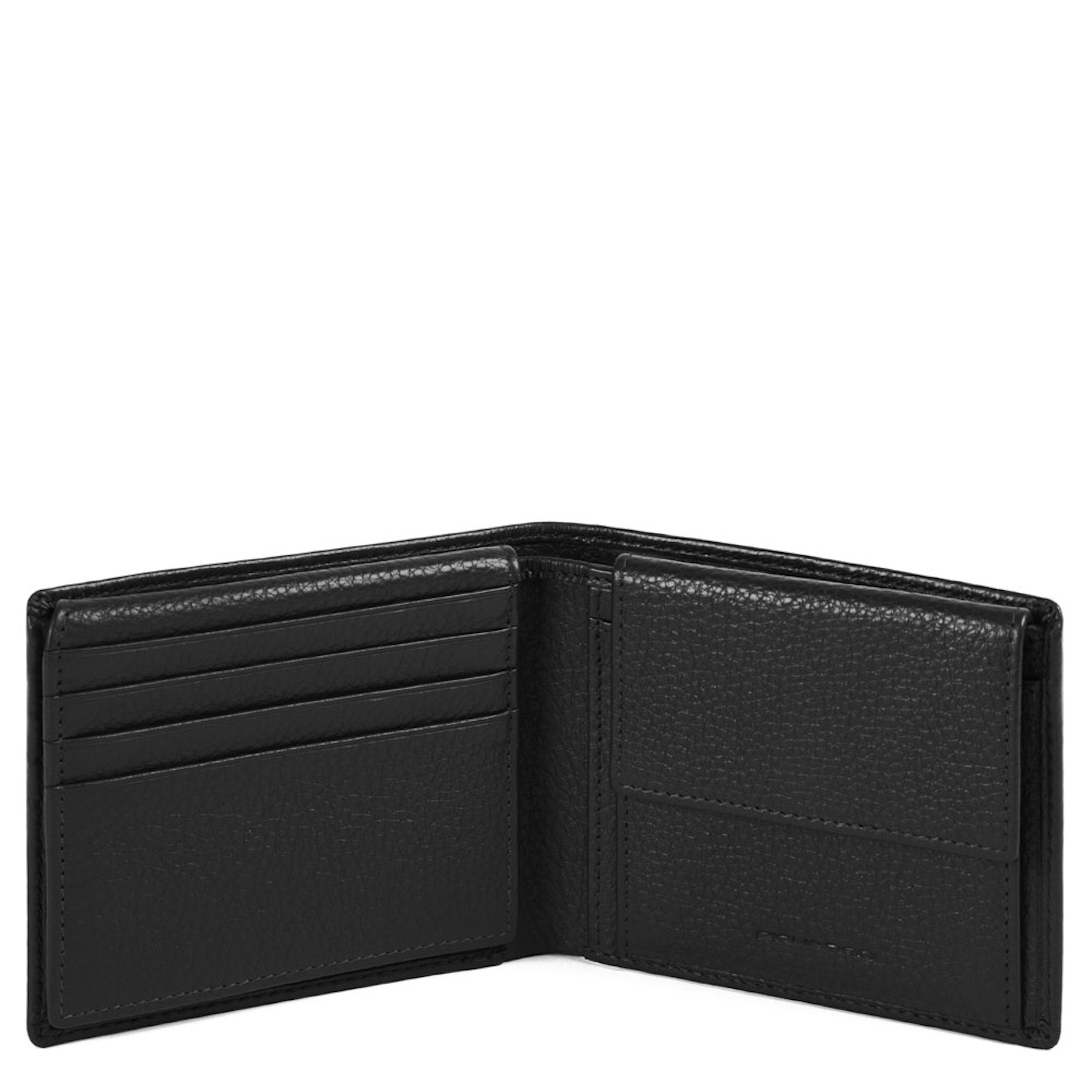 Babylon leather wallet PIQUADRO Black