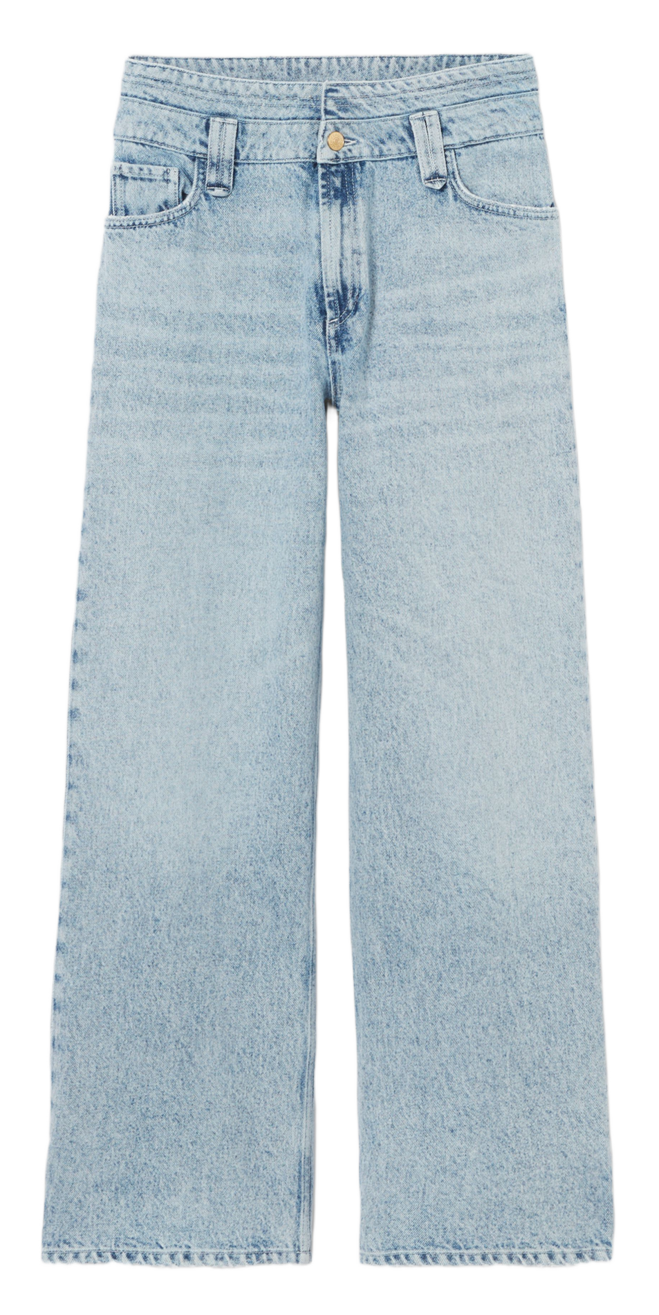 Jean large délavé en coton CLAUDIE PIERLOT Bleu