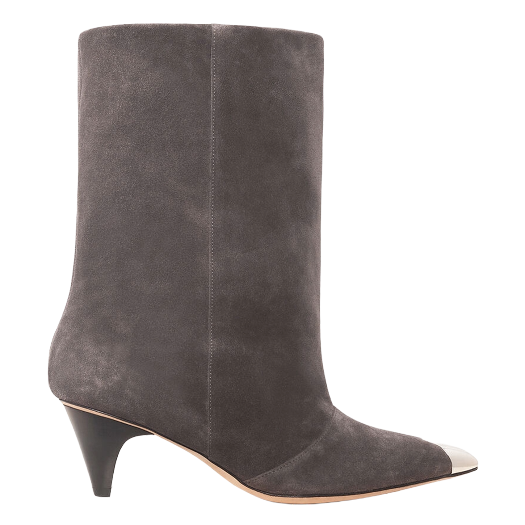 Bottines en cuir IRO Gris