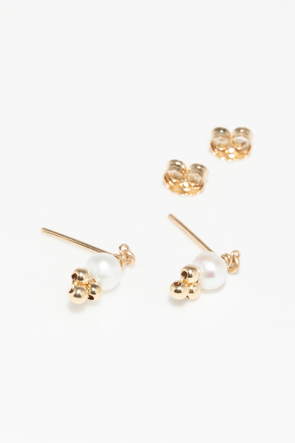 Gaia Pearl Earrings YAY Golden