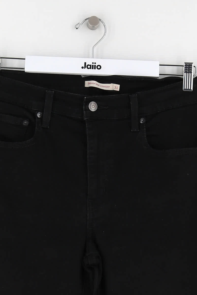 - Straight-leg jeans
- 5 pockets
- Straight cut
- Faded effect LEVI'S - Seconde main Black