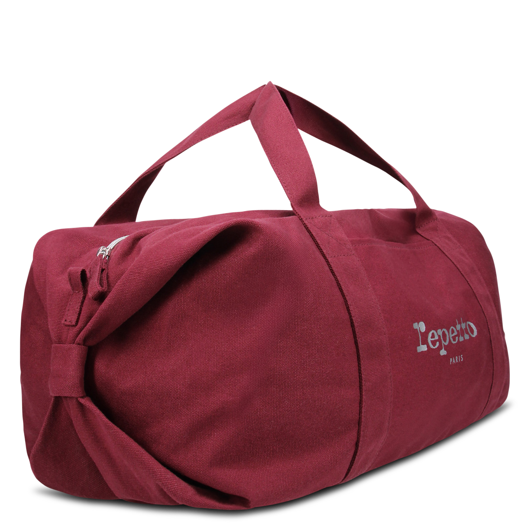 Sac polochon de sport uni Rouge