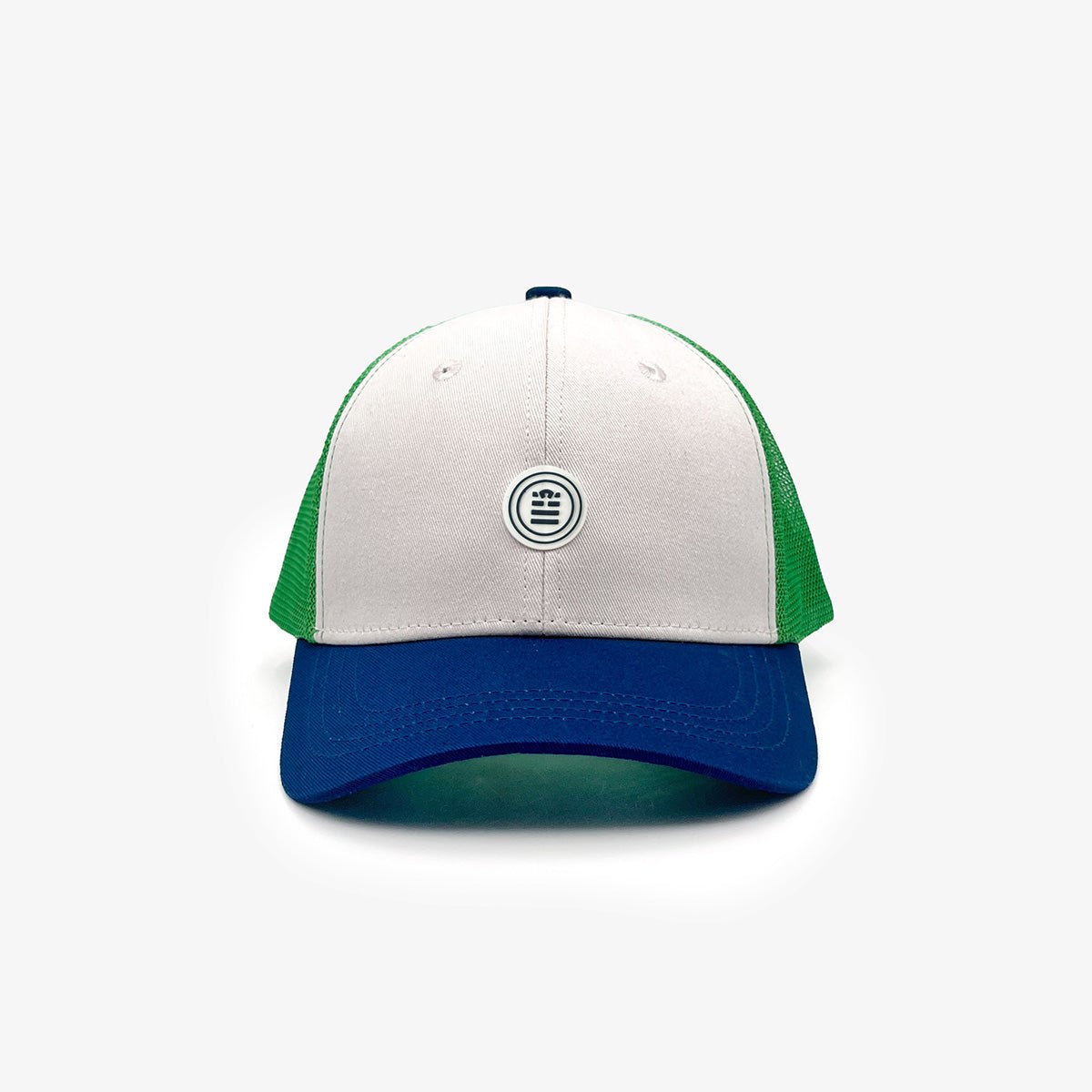 Two-tone trucker cap SERGE BLANCO Blue