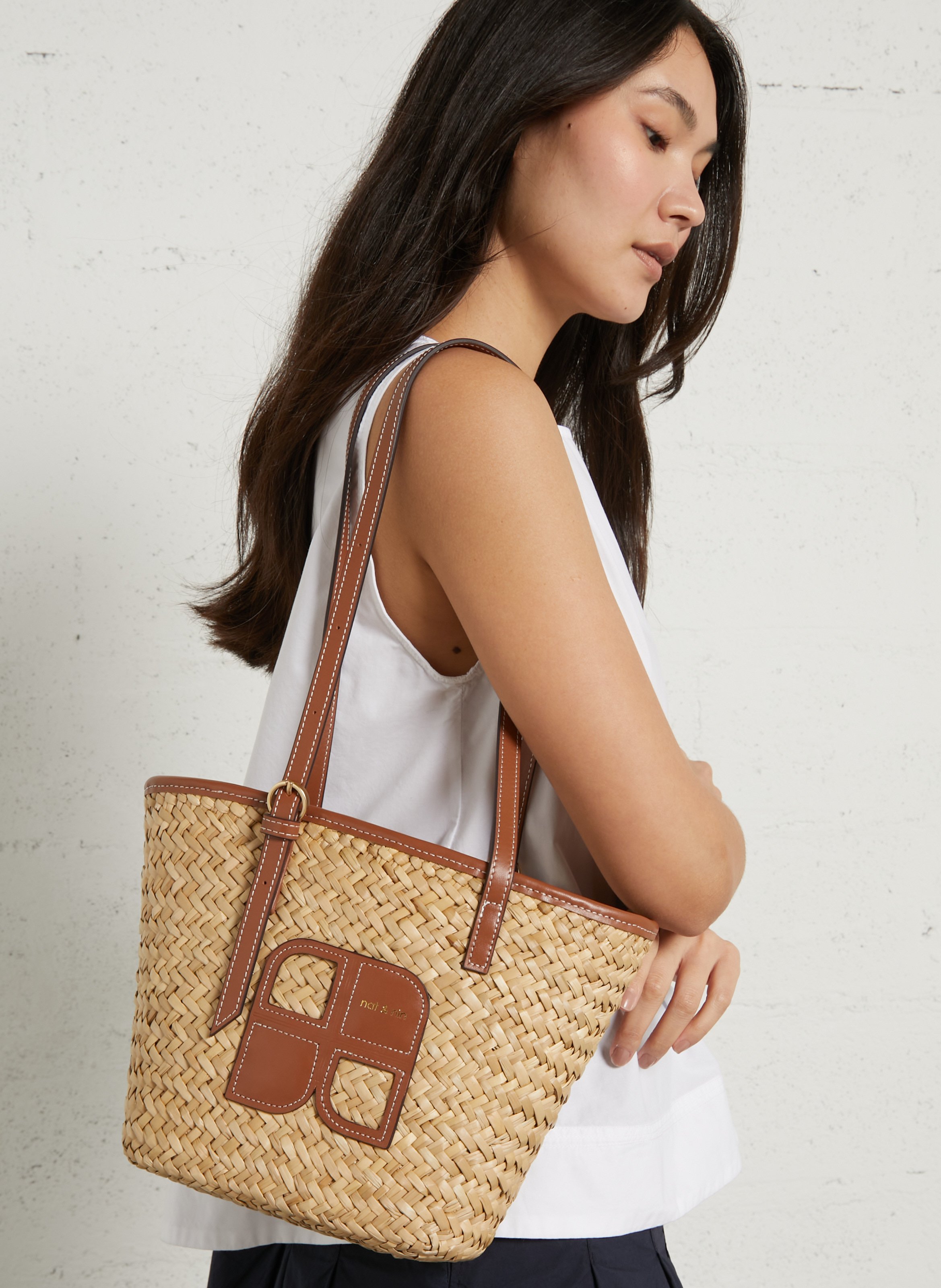 Kleine Handtasche NAT & NIN Braun