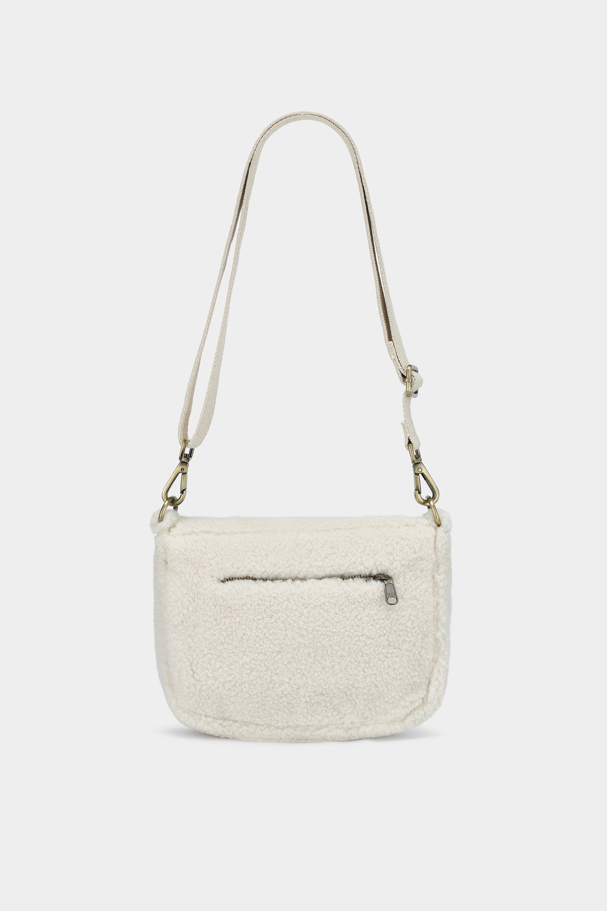 Cotton handbag HINDBAG White