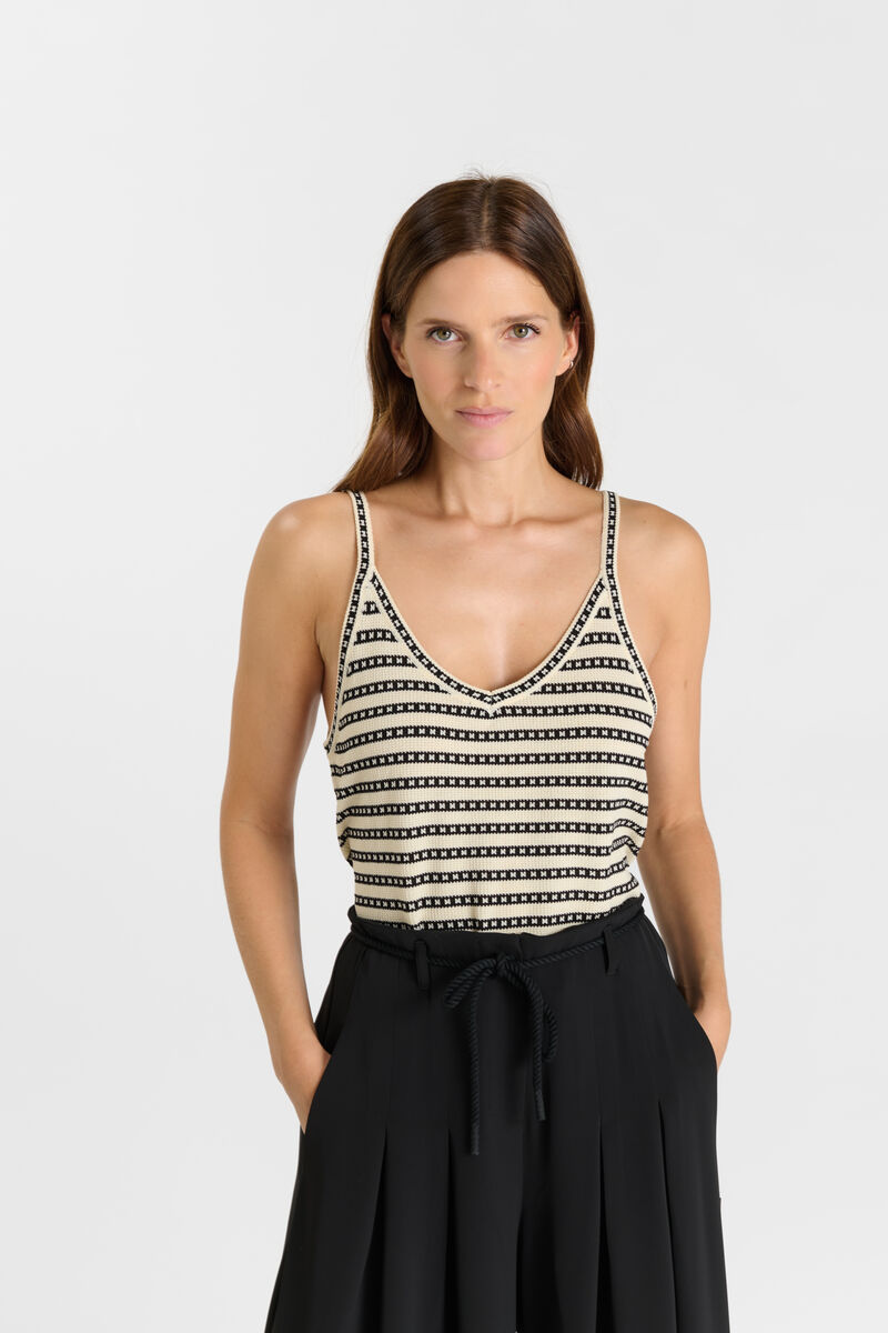 Tank top LE TEMPS DES CERISES White