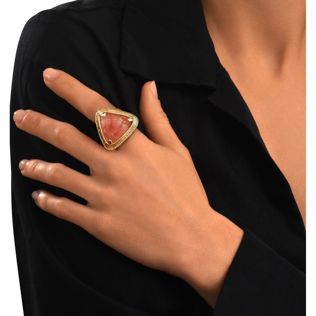 Ajustable doré à l'or fin SATELLITE PARIS Rose