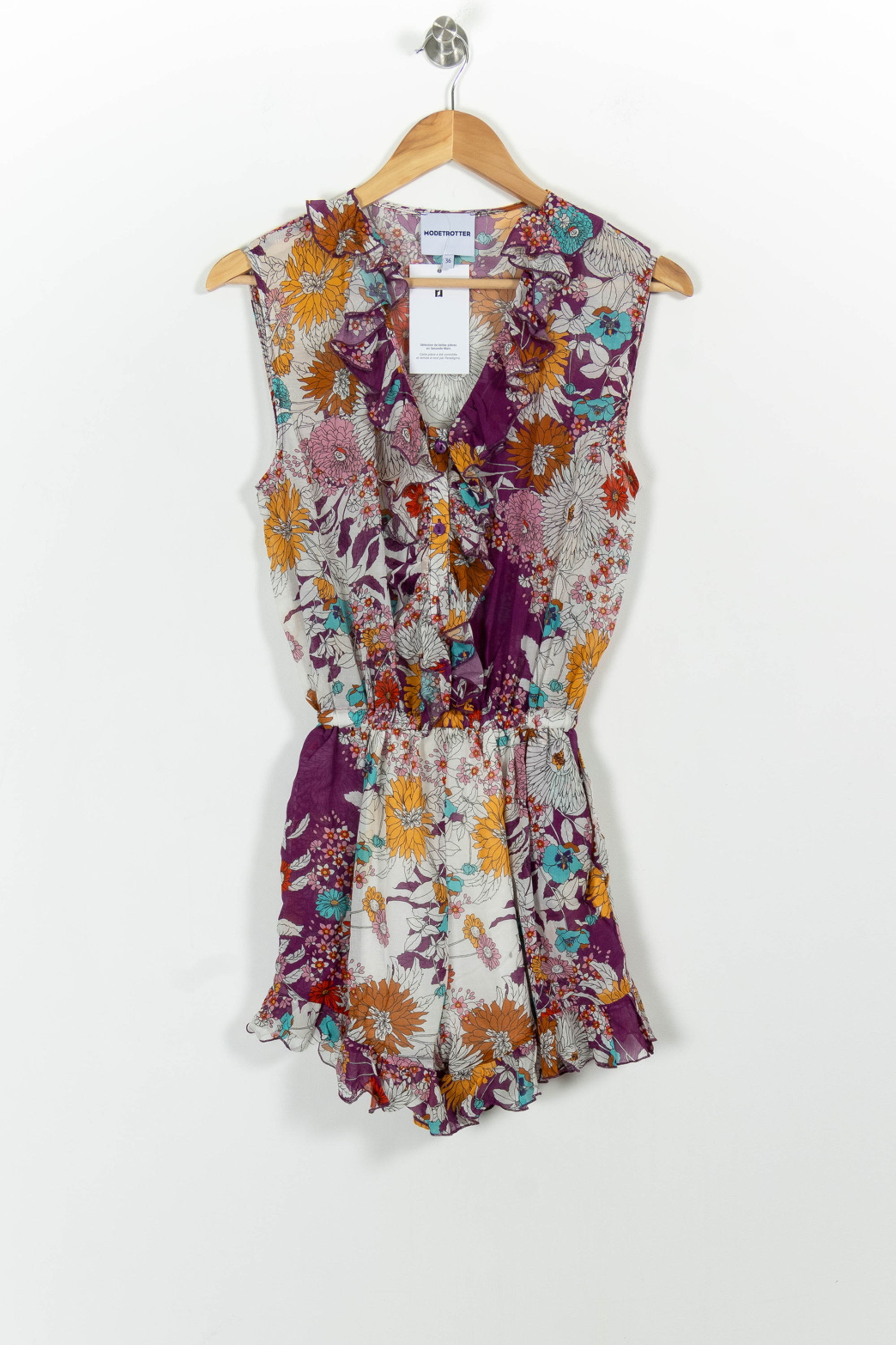 Playsuit MODETROTTER - Seconde Main Purple