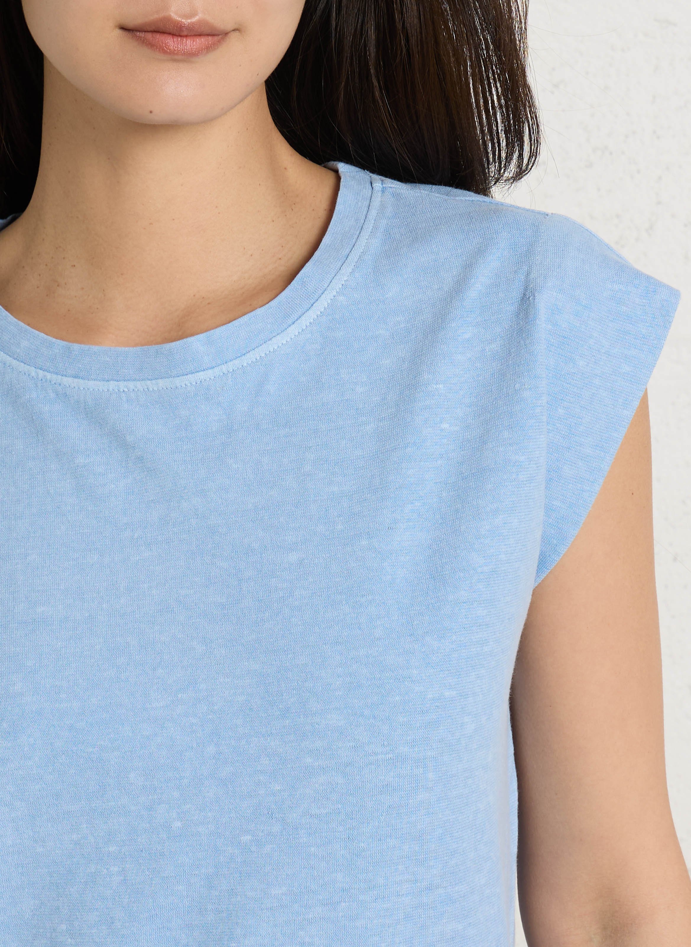 Tee-shirt col rond MAISON 123 Bleu