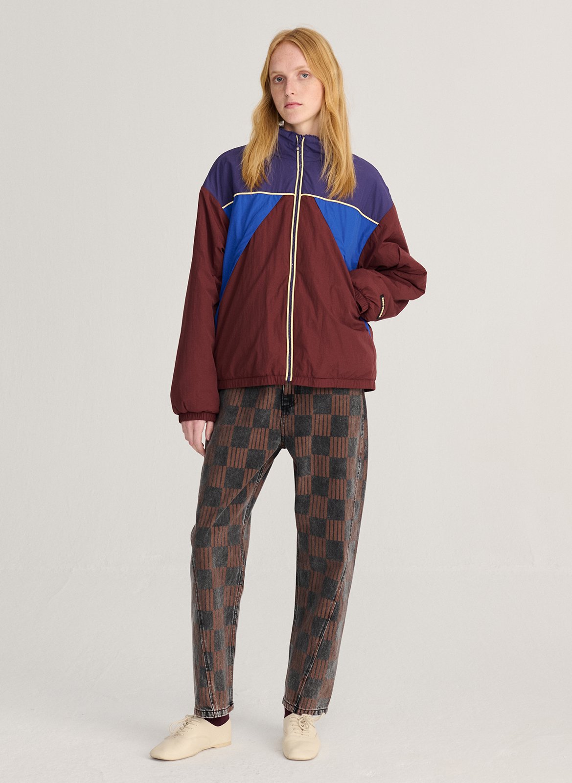 Veste color block réversible à col montant BOBO CHOSES Multicolore