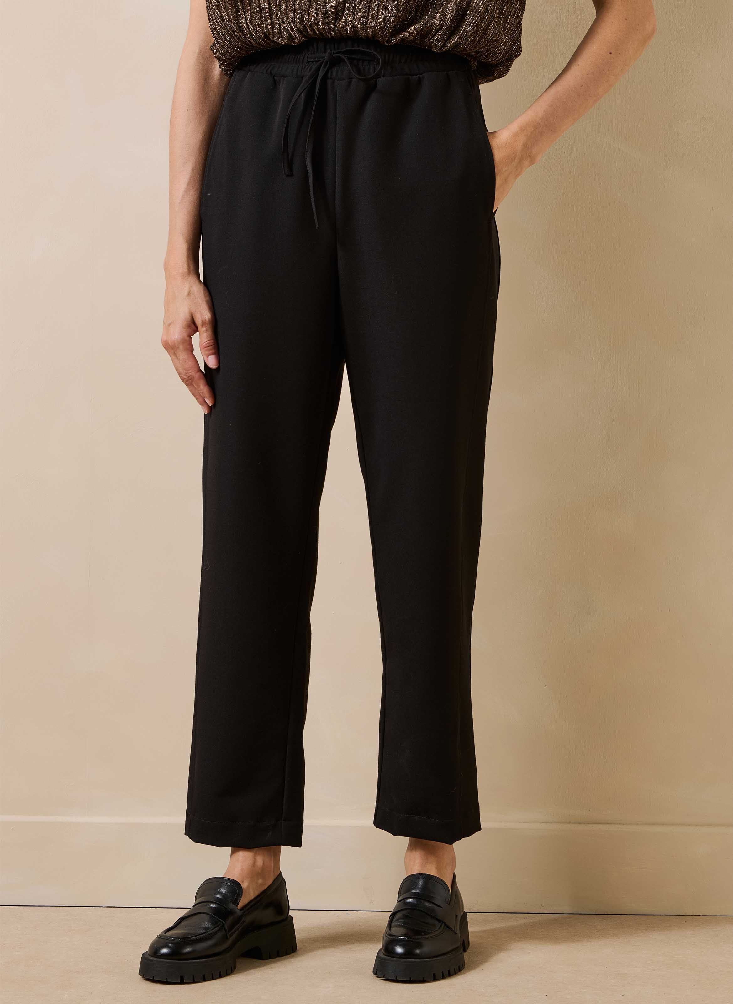 Pantalon carotte uni LA FEE MARABOUTEE