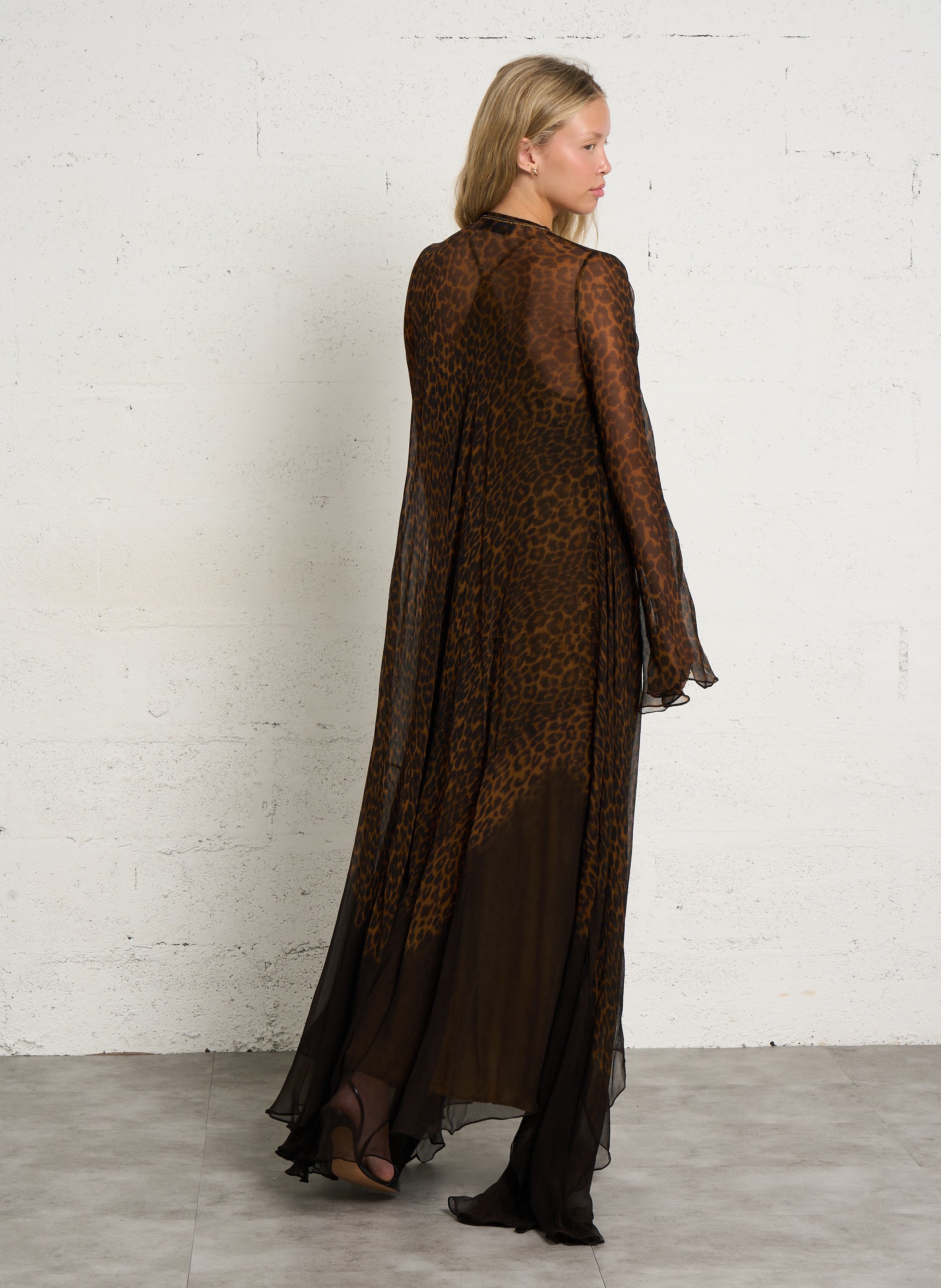 Robe longue imprimée MES DEMOISELLES Multicolore