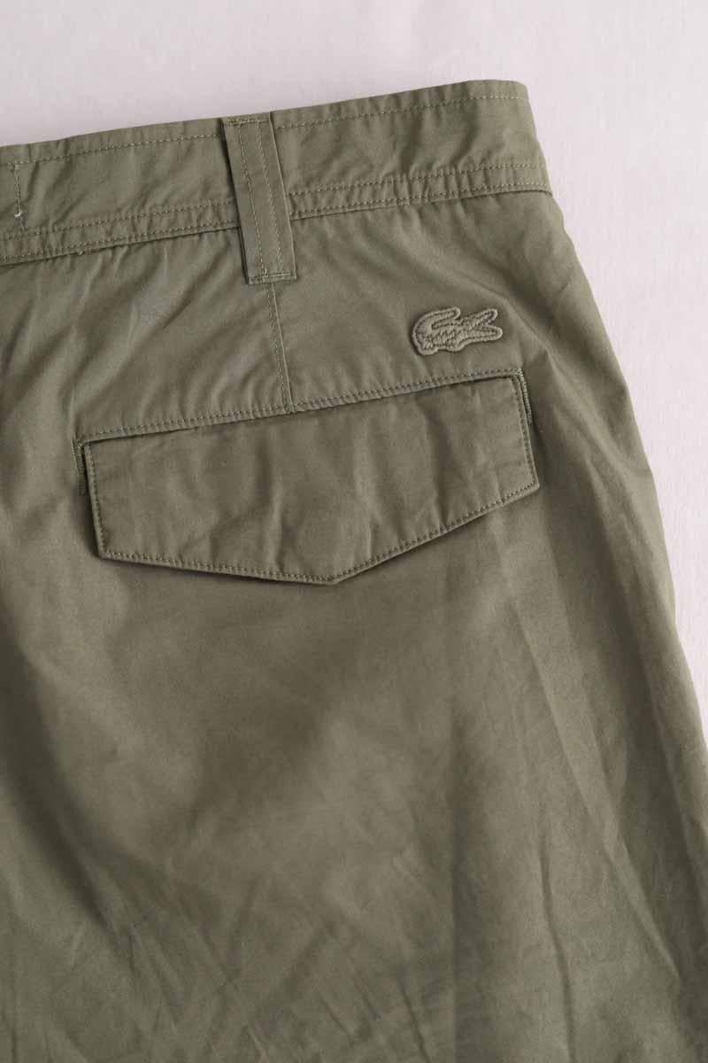Straight-leg pants LACOSTE - SECONDE MAIN Khaki