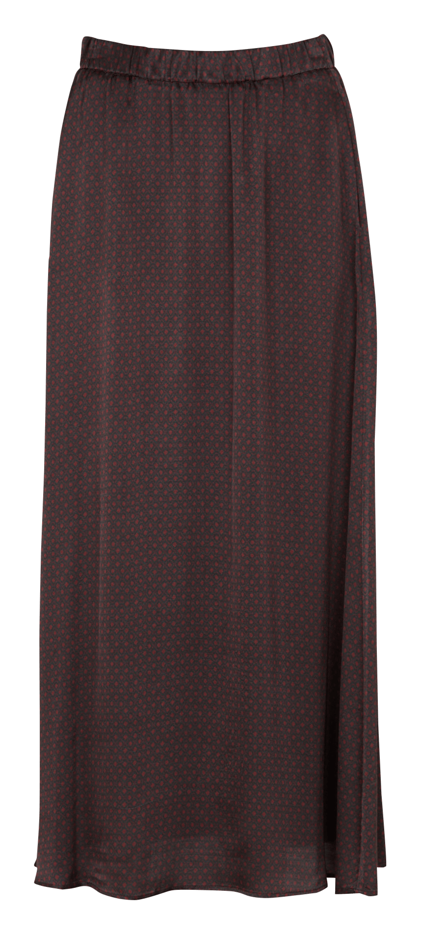 Long and flowing printed skirt DIEGA