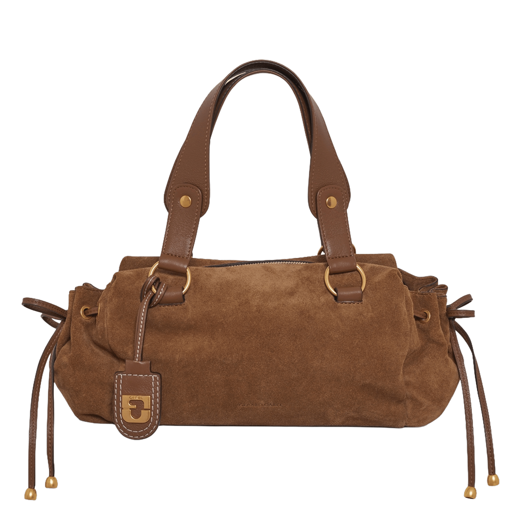 Schultertasche aus Leder GERARD DAREL Braun