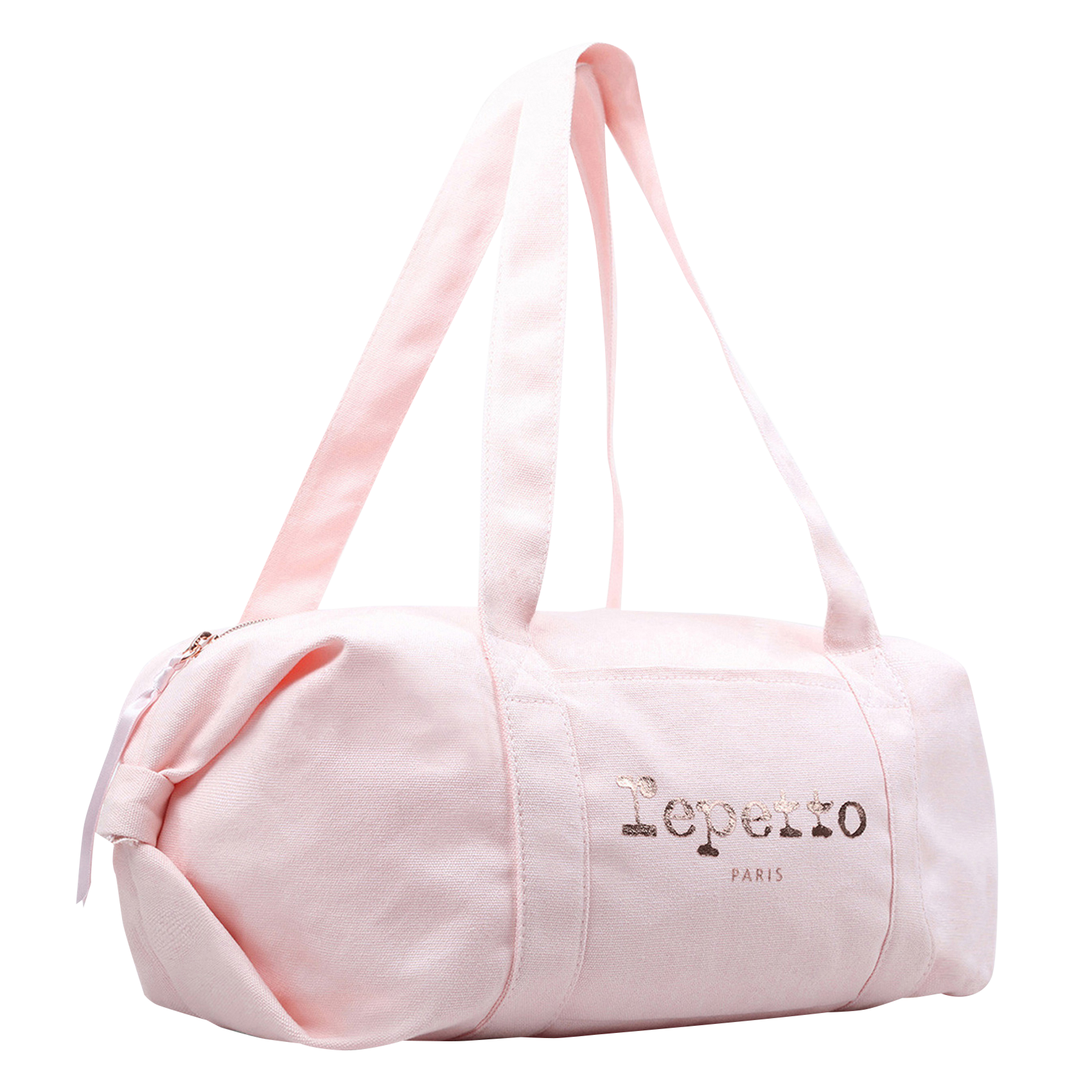 Middelgrote, katoenen reis-/sporttas REPETTO Roze