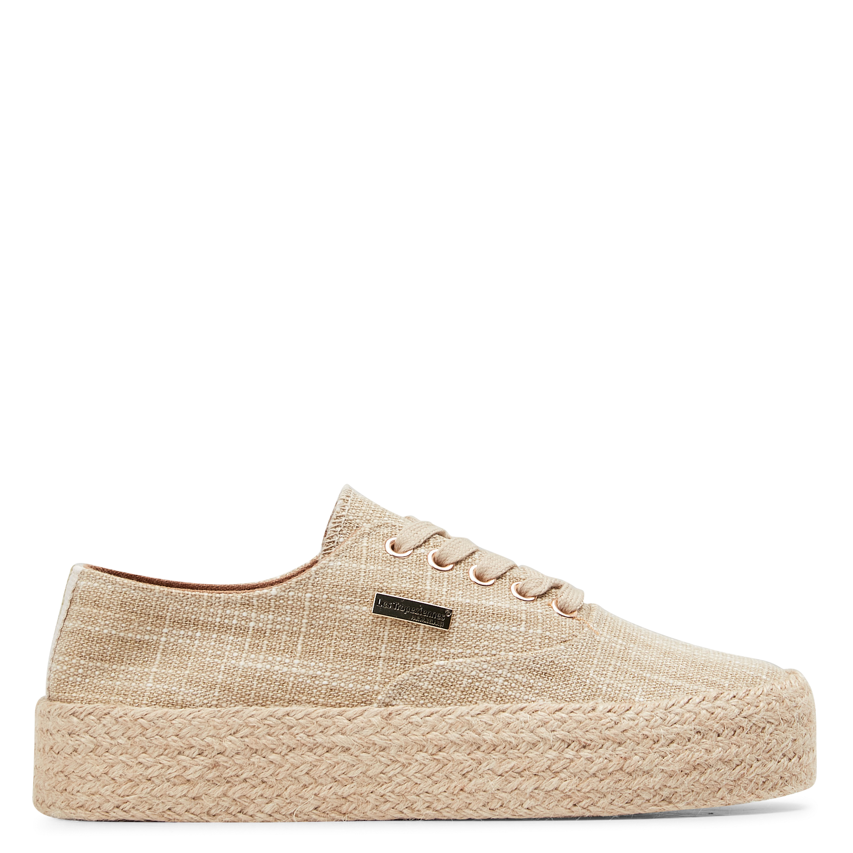 Espadrille-style low-top flatform sneakers LES TROPEZIENNES PAR M.BELARBI