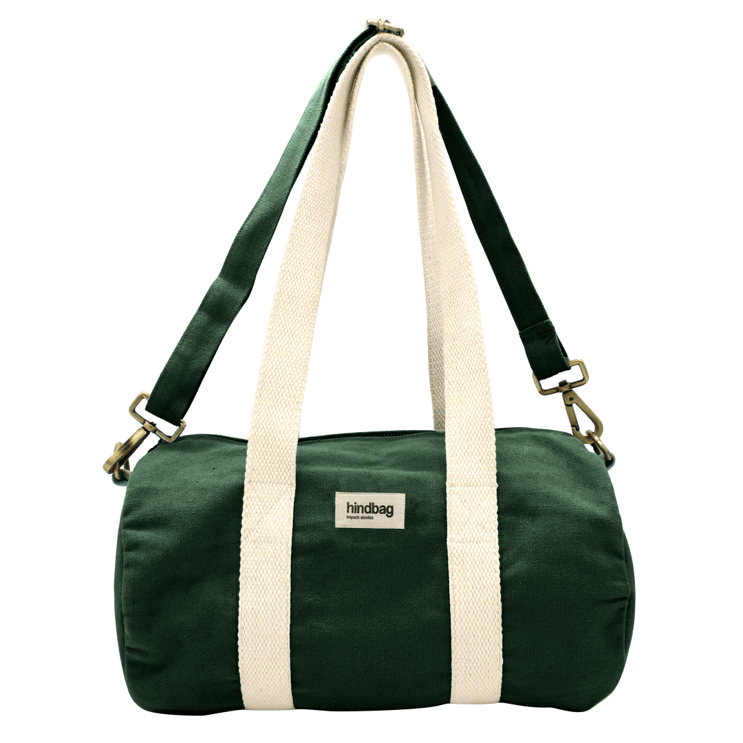 Cotton weekend bag HINDBAG Green