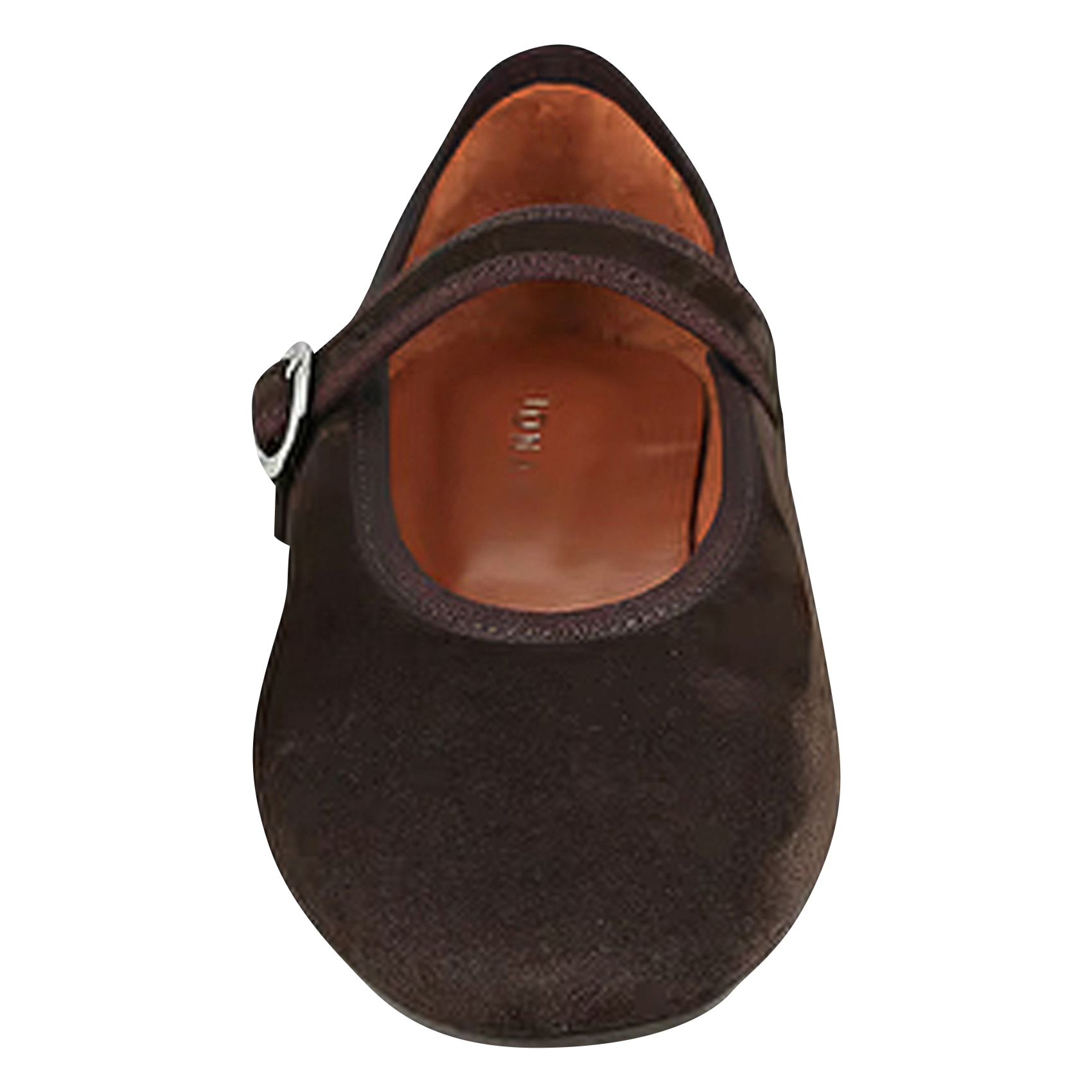 Suede ballet pumps JONAK Brown