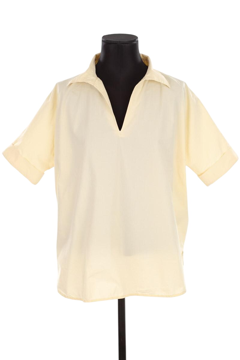 Cotton blouse CHLOE STORA - SECONDE MAIN Yellow