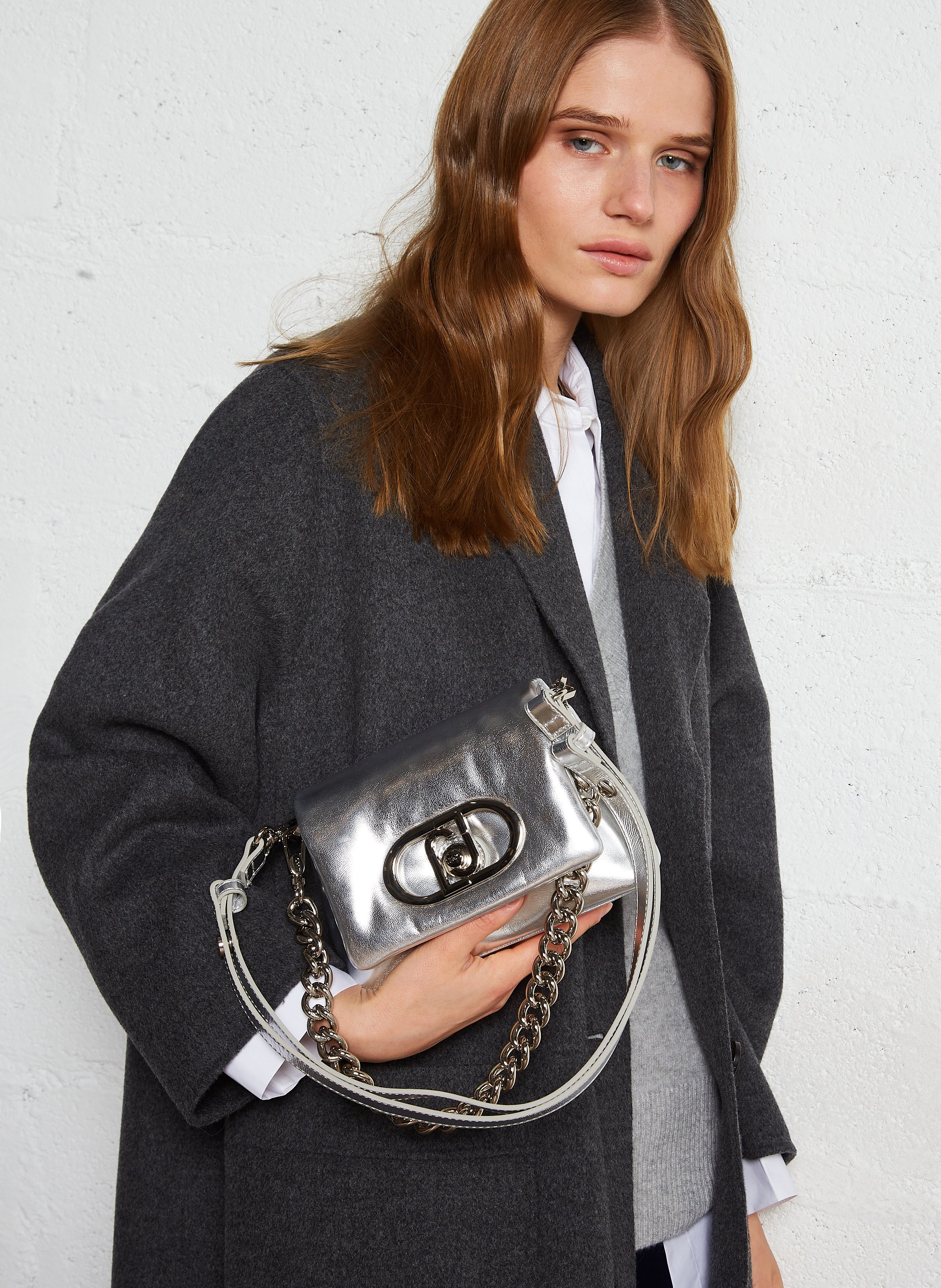 Sac porté épaule LIU JO Argent