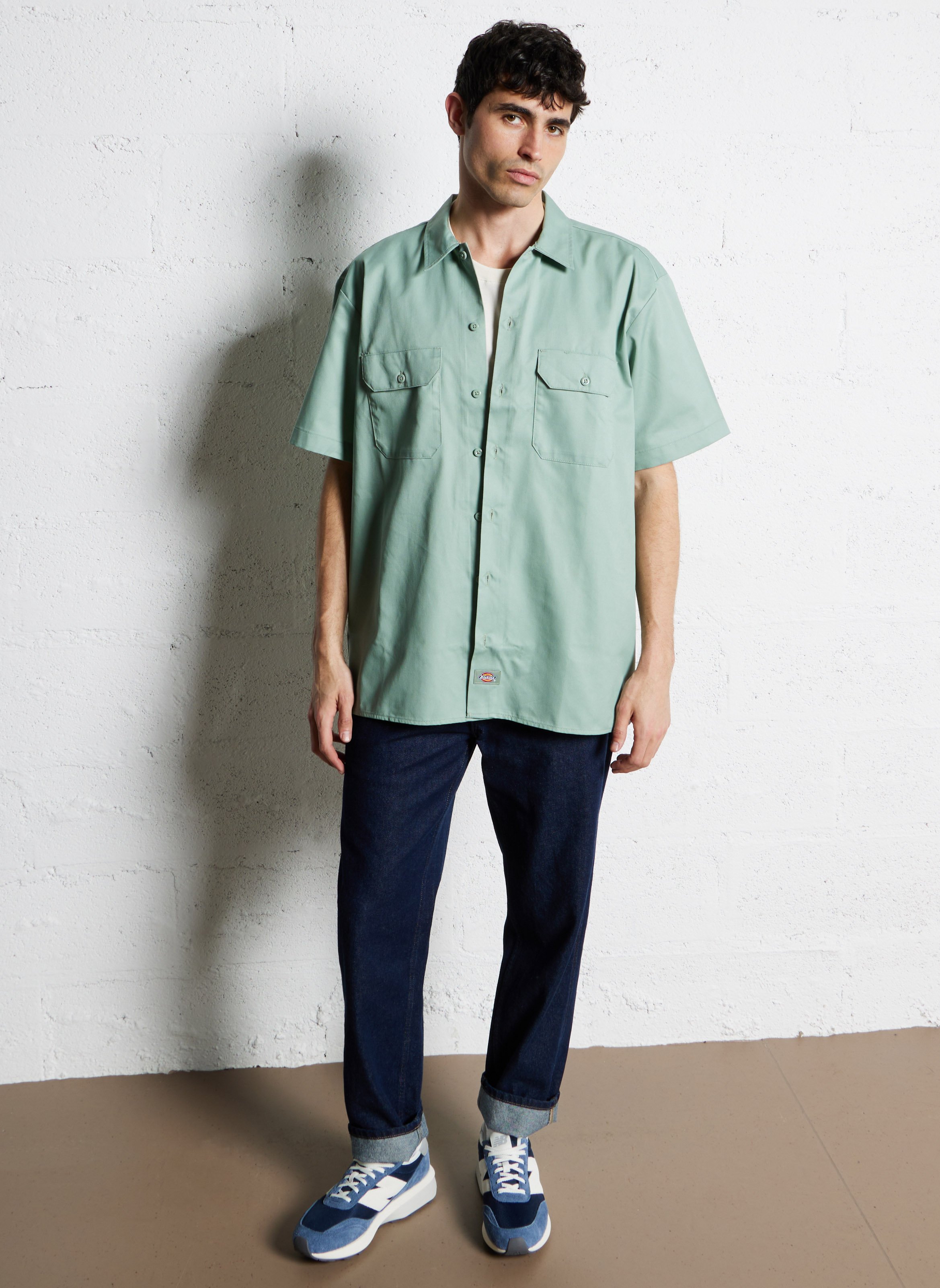 Oversized shirt DICKIES Green